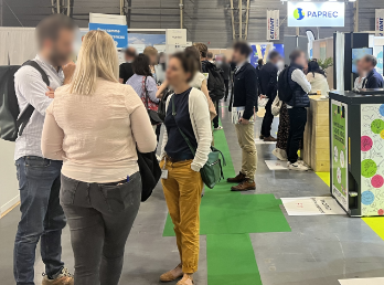 visiteurs venus de toute type de structures